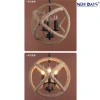 NEWDAYS brand cross-border new products: led retro industrial style rope pendant lamp, ironwork hood bar table lamp, global-shaped decorative lighting atmosphere lamp, small pendant lamp, lighting art lamp, Nordic style Item Picture